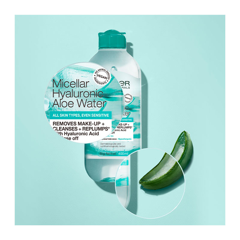 GARNIER - Micellar Hyaluronic Aloe Water All-in-1 - 400ml